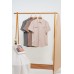 Men Collar Button Lattice Blouse